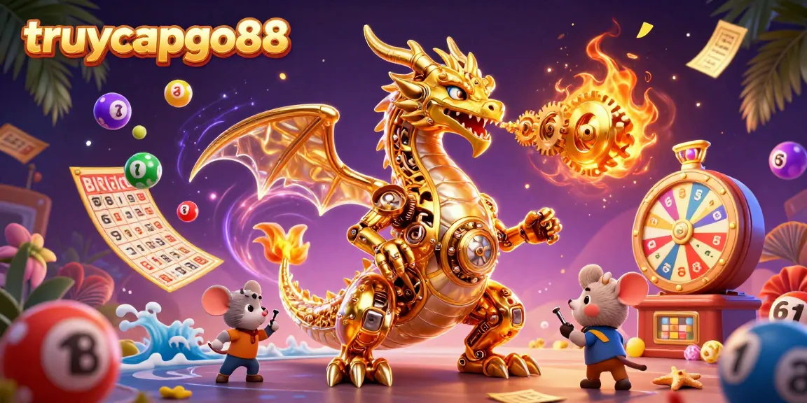 Experience thrilling gameplay at truycapgo88 with vibrant lottery balls, golden prizes, and stunning graphics.
